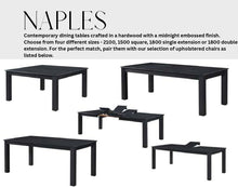 Load image into Gallery viewer, Naples Dining Table 9pc