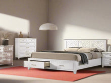 Load image into Gallery viewer, 4 Pc Bellarine king Bed with Storage Drawers