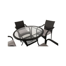 Load image into Gallery viewer, San Pico Outdoor Dining Set with Glass Table 4 Seater