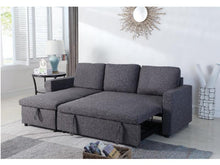 Load image into Gallery viewer, LEO STORAGE SOFA BED WITH REVERSIBLE CHAISE
