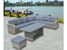 Load image into Gallery viewer, Buffalo Outdoor Corner Lounge with High Table
