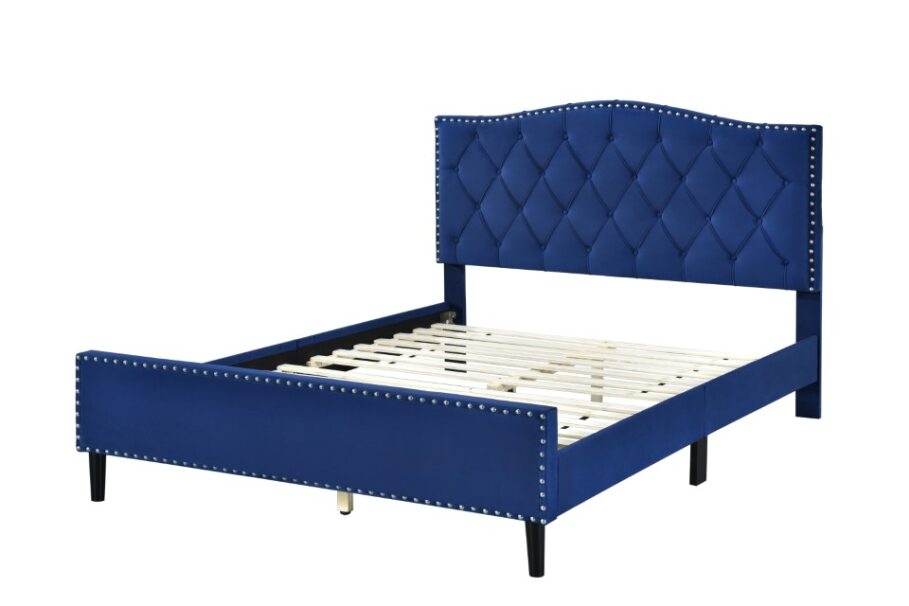 Jessie Queen (or Double) Bed: Embrace Opulent Comfort and Timeless Style