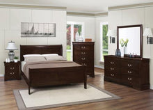 Load image into Gallery viewer, Louis Queen Bed: Modern Meets Classic Chic
