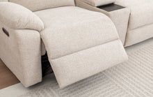 Load image into Gallery viewer, DREAM SOFA CORNER MODULAR WITH 2 END ELECTRIC RECLINERS-BEIGE
