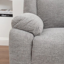 Load image into Gallery viewer, DREAM SOFA CORNER MODULAR WITH 2 END ELECTRIC RECLINERS-GREY
