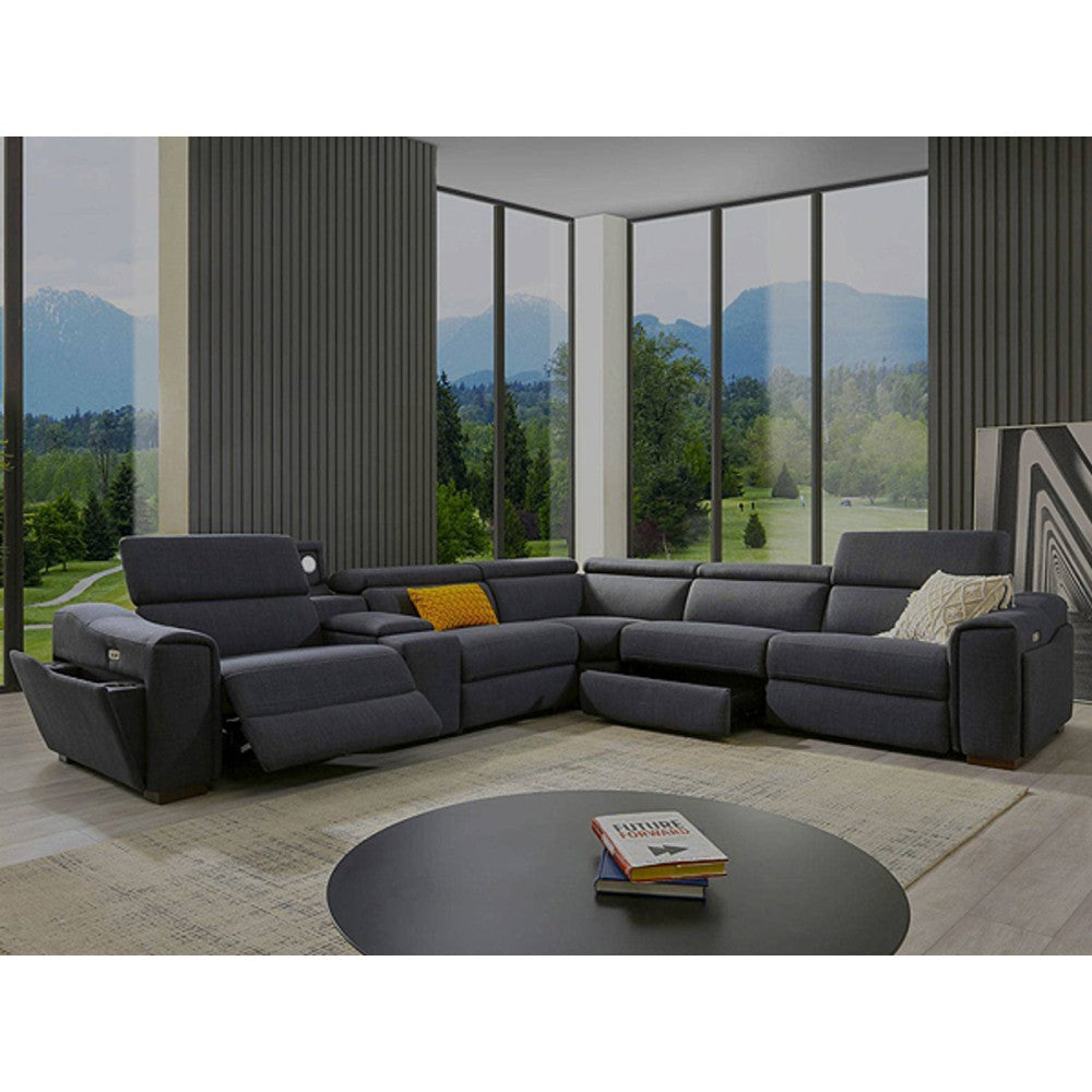 Blake Luxury Fabric Corner Modular Sofa