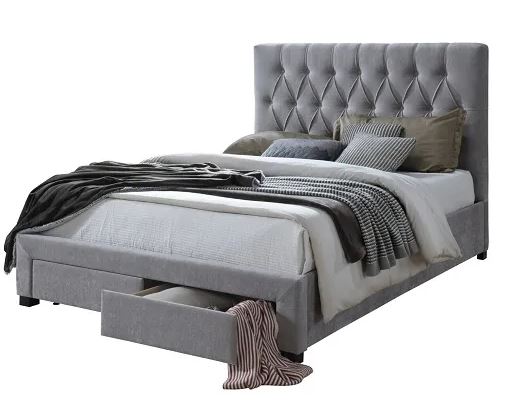Lexi Fabric Bed with Storage-Double