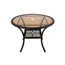 Load image into Gallery viewer, San Pico Outdoor Dining Set with Glass Table 4 Seater
