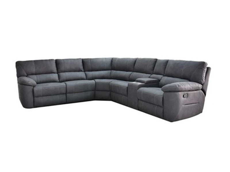 Calvin Corner Lounge with 2 Manual Recliners