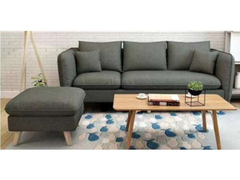 CCK 3 Seater with Ottoman Multi Color