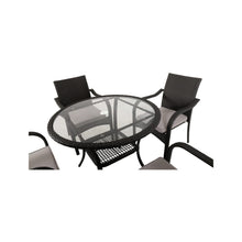 Load image into Gallery viewer, San Pico Outdoor Dining Set with Glass Table 4 Seater
