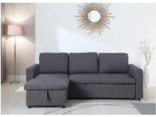 Load image into Gallery viewer, LEO STORAGE SOFA BED WITH REVERSIBLE CHAISE
