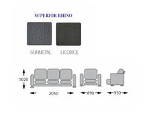 Load image into Gallery viewer, NEW YORK 3 SEAT WITH BUILT-IN RECLINER + 2 SINGLE RECLINER
