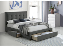 Load image into Gallery viewer, Rockford Bed Frame With 3 Drawers
