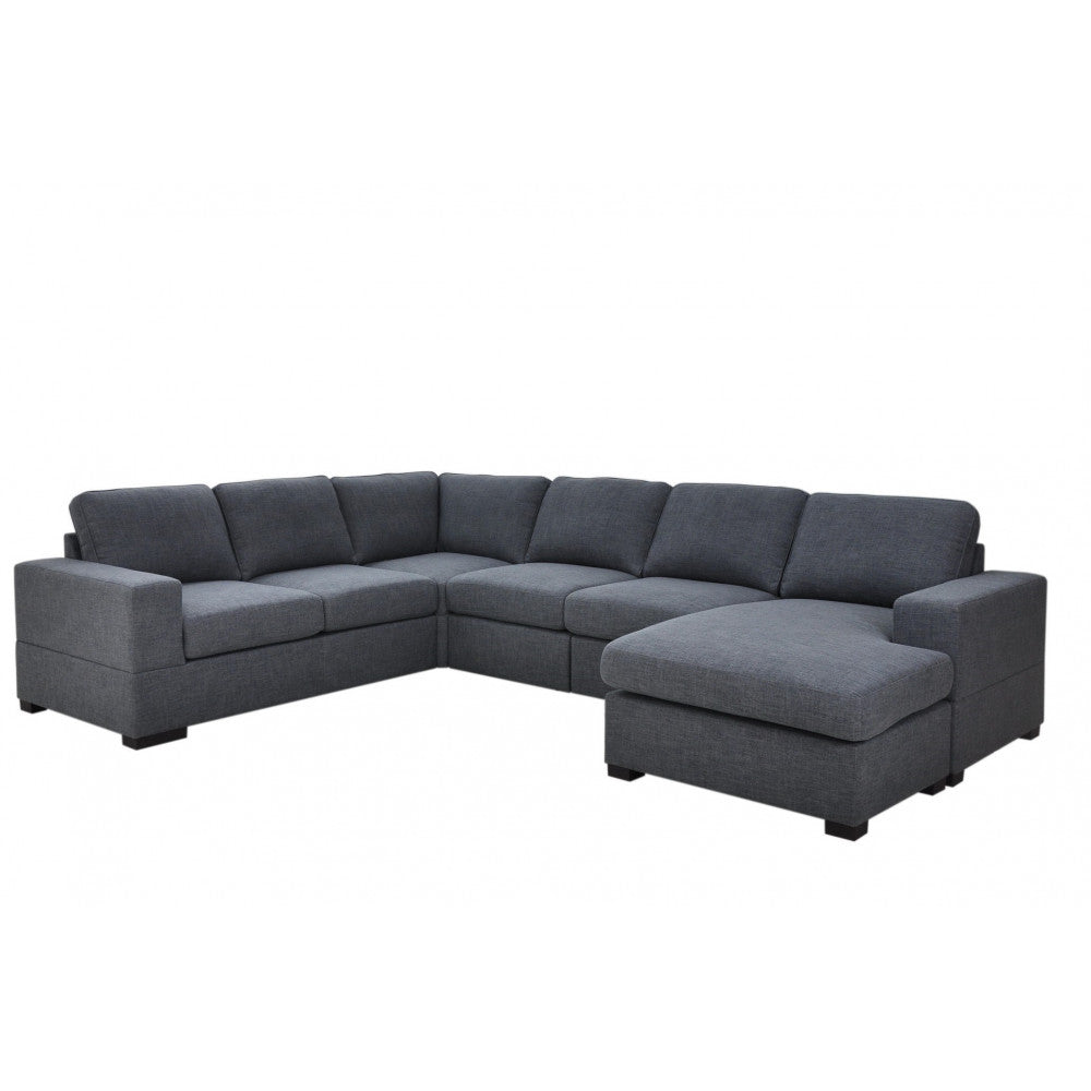 VENICE 6 SEATER SOFA WITH REVERSIBLE CHAISE