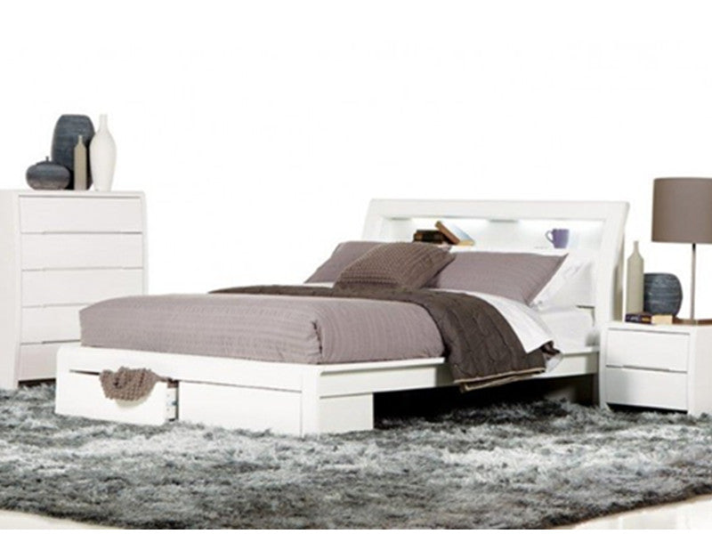 DREAM LAND HIGH GLOSS QUEEN BEDROOM SUITE