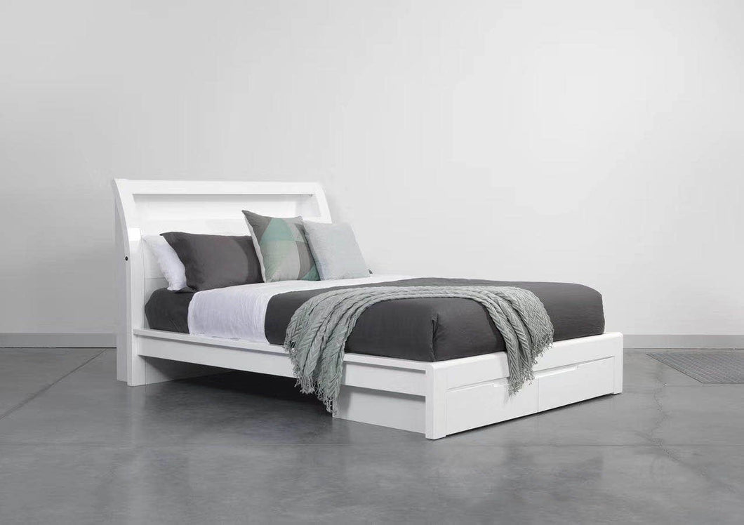 Dreamland High Gloss King Bed Frame