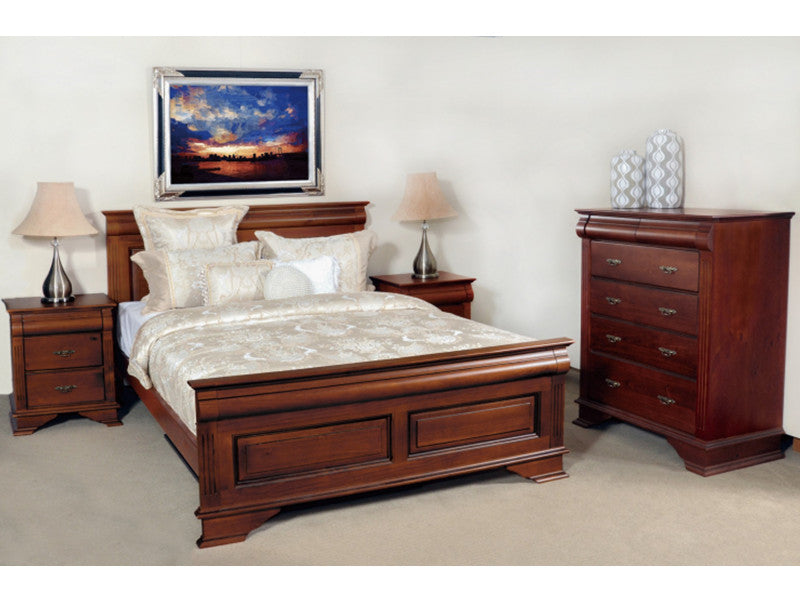 Palace Bedroom Suite 4PC Tallboy